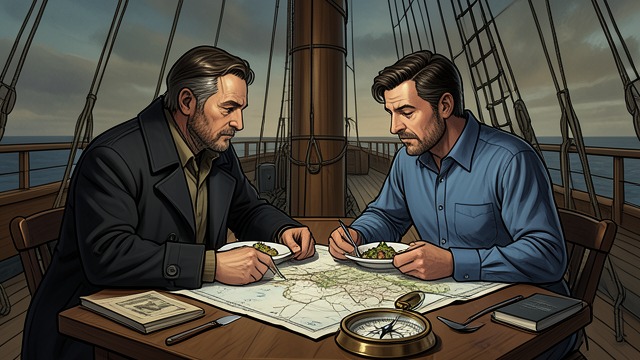 Hospitality Accepted from "Around the World in Eighty Days". Hospitality Accepted An uneasy passenger Fogg gives Fix passage and shares provisions aboard the Tankadere, despite Fix’s secret role.