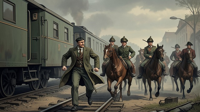 A Greater Fight from "Around the World in Eighty Days". A Greater Fight Attack interrupts grievance Sioux raiders attack the train before the duel can proceed.