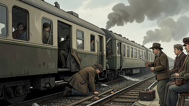 Passepartout’s Intervention from "Around the World in Eighty Days". Passepartout’s Intervention A train in danger The attackers overwhelm parts of the train and seize control of the locomotive.