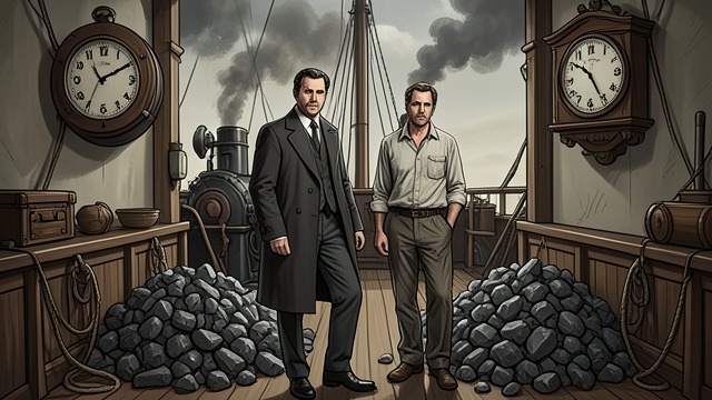 The Atlantic Crisis from "Around the World in Eighty Days". The Atlantic Crisis A missed connection After reaching New York too late for the China steamship, Fogg finds another vessel, the Henrietta.
