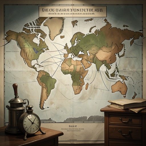 The World’s Borders and Unequal Power from "Around the World in Eighty Days". This flow traces how routes, laws, and colonial authority shape who can travel freely and who remains exposed to coercion.