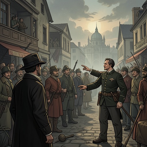 The Ethics of Looking and Acting from "Around the World in Eighty Days". This flow traces the contrast between detached observation and ethical involvement, especially in the journey’s encounters with unfamiliar societies.