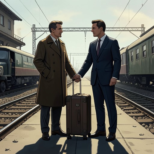 Loyalty Across Master and Servant from "Around the World in Eighty Days". This flow traces the evolving bond between Fogg and Passepartout, from formal employment to reciprocal acts of trust and rescue.