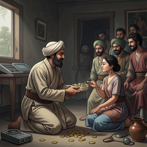 The Parsee Guide’s Reward from "Around the World in Eighty Days". This flow traces the guide’s practical role in the journey and the recognition he receives for helping save Aouda.