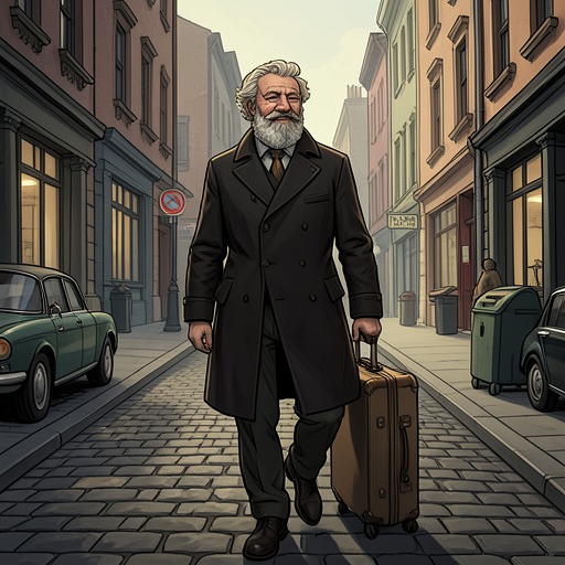 The Journey’s Meaning Beyond Money from "Around the World in Eighty Days". This flow traces how the apparent financial wager gives way to personal happiness as the journey’s most lasting reward.