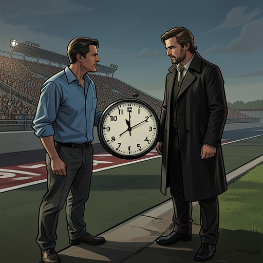 Fogg and Fix: Adversaries at the Finish from "Around the World in Eighty Days". This flow follows the relationship between Fogg and Fix from mistaken pursuit through unexpected respect to a final arrest and release.