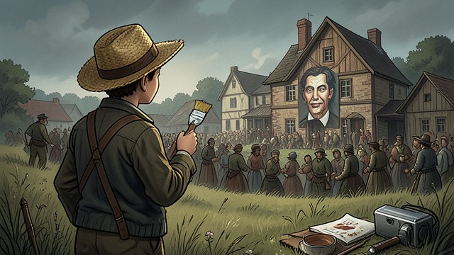 Just Folks Introduced from "The Plot Against America". Just Folks Introduced An invitation to the countryside The program sends Jewish boys to work on farms and describes the experience as civic enrichment.