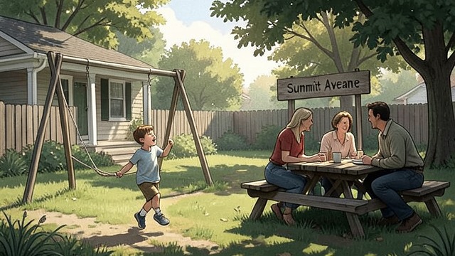 A Secure Newark Childhood from "The Plot Against America". A Secure Newark Childhood Family and neighborhood Philip grows up on Summit Avenue among Jewish neighbors whose routines make America feel like home.