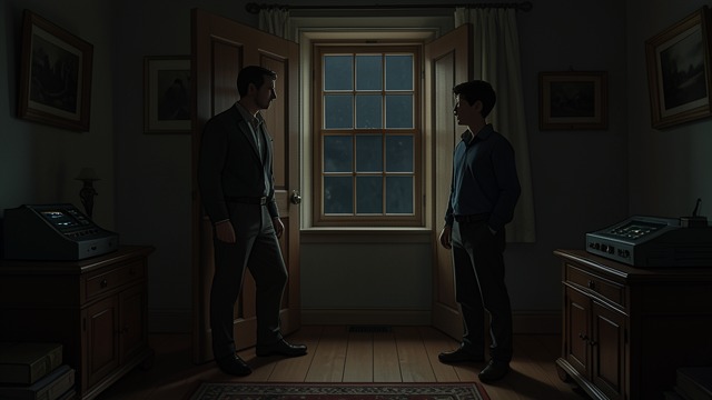 After the Dinner Ban from "The Plot Against America". After the Dinner Ban Silence at home Herman forbids Sandy’s White House visit, and Sandy withdraws from the family.
