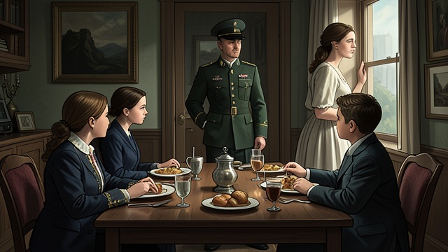 The Family Fractures from "The Plot Against America". The Family Fractures Conflicting adaptations Sandy embraces Just Folks, while Alvin has gone to fight in the Canadian Armed Forces.