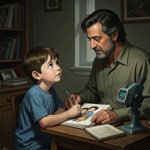 Sandy’s Changing Allegiances from "The Plot Against America". Sandy’s movement from gifted younger patriot to administration spokesman and back toward family reflects adolescence under coercive politics.