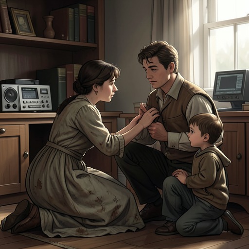 Bess and Seldon’s Caregiving Bond from "The Plot Against America". Bess’s care for Seldon grows from neighborly attention into a lifeline after his mother disappears and dies.