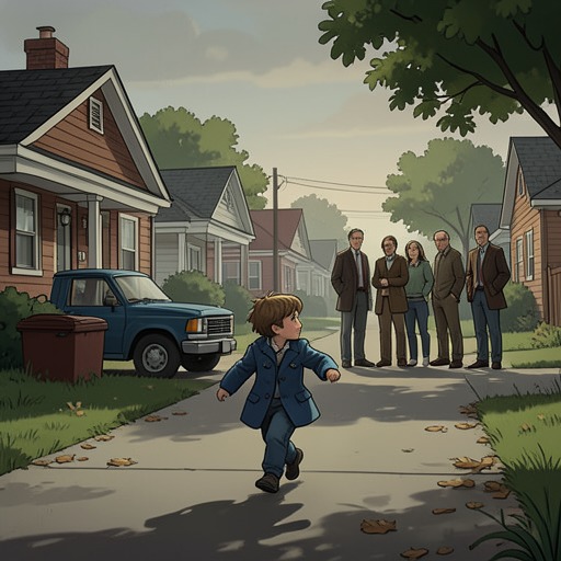 Philip’s Flight from Fear from "The Plot Against America". Philip’s secret excursions and attempted escapes show a child trying to control dangers he cannot understand.