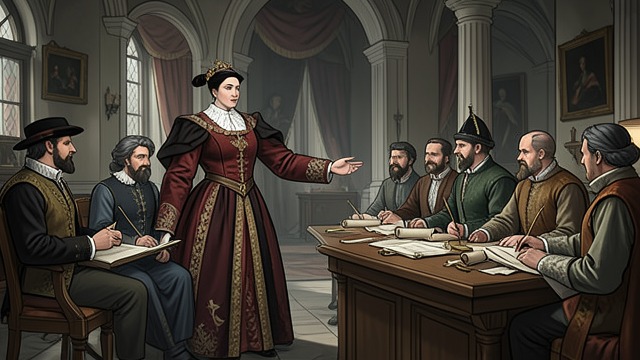 A Queen Rules Through Influence from "The Constant Princess". Power Without a Separate Crown The work of access Katherine guides Henry’s decisions, shapes court administration, and helps prepare policy.