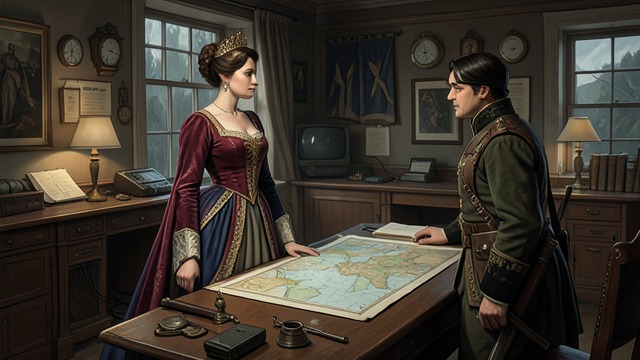 A Second Front Planned from "The Constant Princess". Preparing for Scotland A danger anticipated Katherine expects the Scots to exploit England’s focus on France.