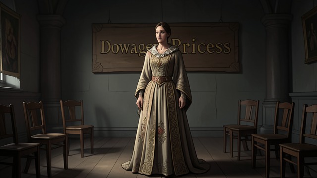 A Widow’s Uncertain Rank from "The Constant Princess". A Title Becomes Precarious The Princess is renamed Catalina is told that she is now a dowager princess.