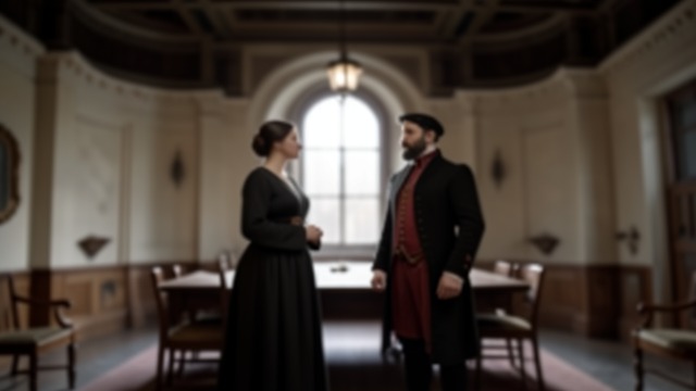 An Adviser to Henry VII from "The Constant Princess". Advantage Before Affection A practical counselor Margaret evaluates Catalina’s marriage prospects through succession, money, and political advantage.