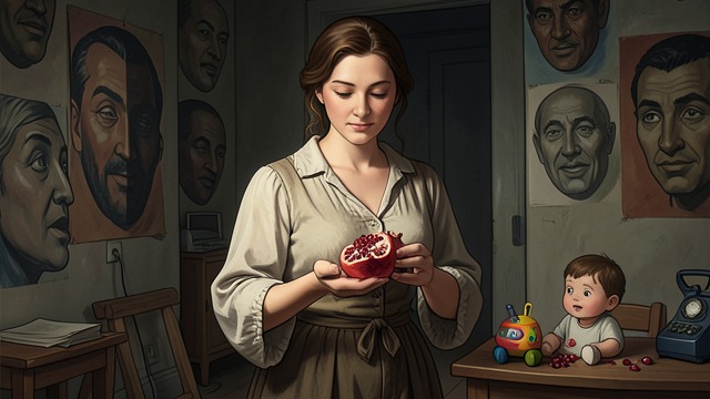 The Pomegranate in Pregnancy from "The Constant Princess". Fertility as State Symbol Hope embodied Katherine’s pregnancies make the pomegranate’s promise of life politically urgent.