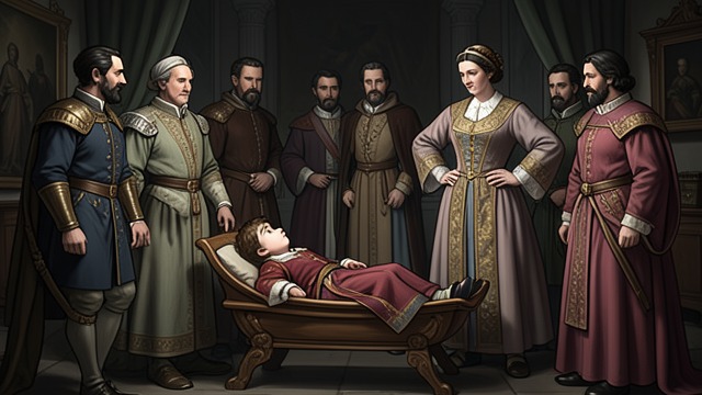 The Prince Henry Is Named from "The Constant Princess". A Future King in the Cradle National expectation The boy receives the name Henry and is celebrated as England’s heir.
