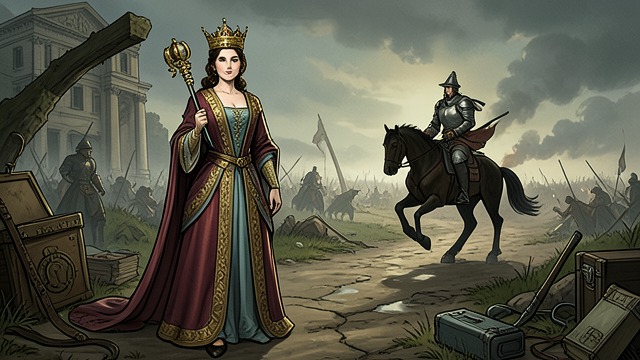 A Queen Sends the King to War from "The Constant Princess". Trust and Separation A calculated campaign Katherine encourages Henry to pursue glory in France while she prepares to defend England from Scotland.
