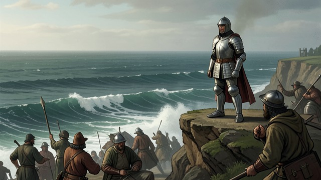 Edward Howard’s Fatal Romance from "The Constant Princess". The Hero Pays the Price A knightly gesture Edward Howard attacks the French fleet rather than waiting, eager to win a glorious victory.