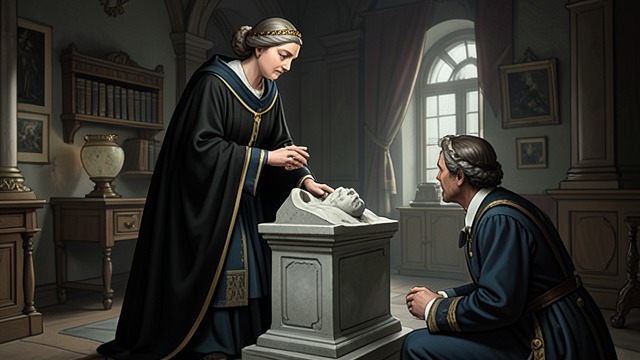 A Queen’s Funeral from "The Constant Princess". The Matriarch Ascendant A court without its queen Elizabeth of York’s death leaves Margaret with still greater authority over ceremonial life.