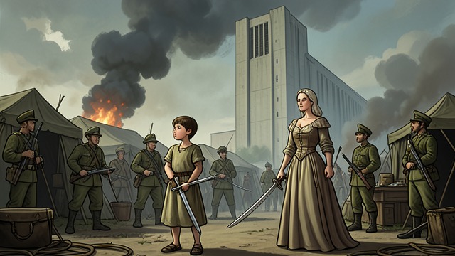 War as Childhood from "The Constant Princess". The Camp Shapes Her Witness to danger Catalina grows up among sieges, fires, and military discipline.