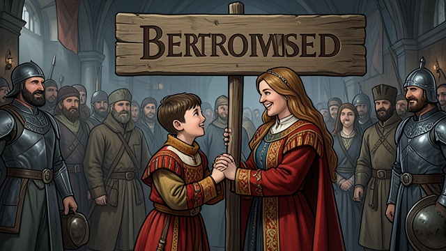 The Betrothal Ceremony from "The Constant Princess". Hope Restated Harry takes Arthur’s place Catalina is betrothed to Harry before the English court.