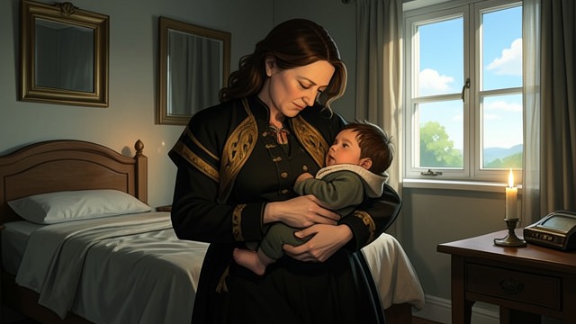 The Prince Is Born from "The Constant Princess". A Living Heir Joy returns Katherine gives birth to a healthy boy named Henry. The court celebrates a Tudor male heir and imagines a secure succession.
