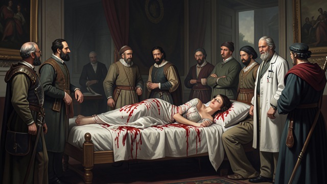 A Miscarriage and a False Hope from "The Constant Princess". Evidence Ignored Loss and reassurance Katherine miscarries a daughter, then is told that a twin remains.