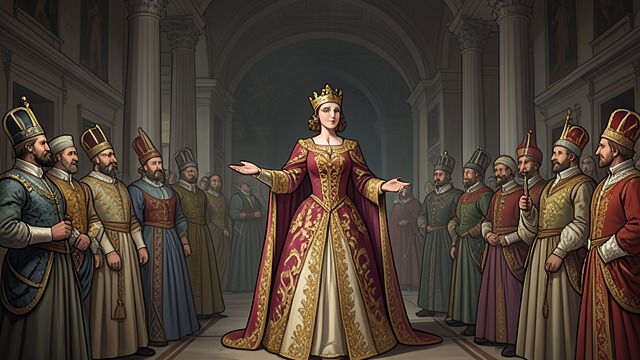 A New Court’s Authority from "The Constant Princess". Ritual Becomes Her Own Public legitimacy Katherine uses ceremony, precedence, and display to establish herself as queen.