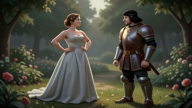 A Romance Bride from "The Constant Princess". The Troubadour Ideal A husband imagined Catalina expects Arthur to resemble a knight from romance, able to woo her with wit and devotion.
