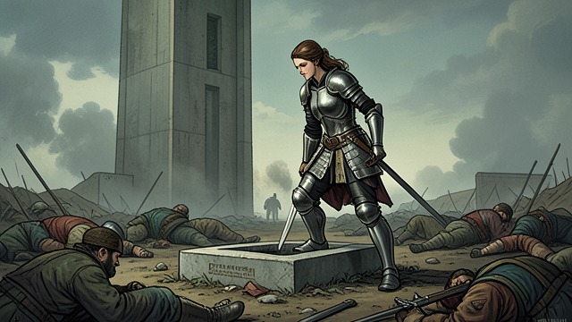 Victory Without Vengeance from "The Constant Princess". A Different Kind of Triumph The enemy defeated The Scottish king and many leading nobles die in the English victory.