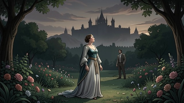 A Garden Beyond Death from "The Constant Princess". Al-Yanna as Reunion A dream of return After Arthur dies, Catalina dreams of the Alhambra and names herself Queen of England.