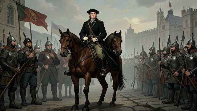 The Reserve Army Moves from "The Constant Princess". Command Beyond the First Battle A defensive sequence Katherine works with Thomas Howard, Earl of Surrey, to keep a reserve between the Scottish army and…