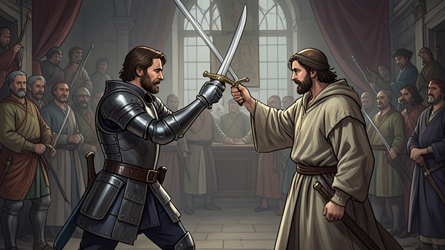 The Challenge at Zubia from "The Constant Princess". Honor and Escalation A religious insult Hernando Pérez del Pulgar’s raid leaves a Christian prayer in a mosque.