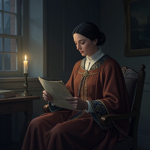 The Queen’s Letter to Arthur from "The Constant Princess". This thread follows Katherine’s private practice of addressing Arthur after his death and using memory to endure the life she builds without him.
