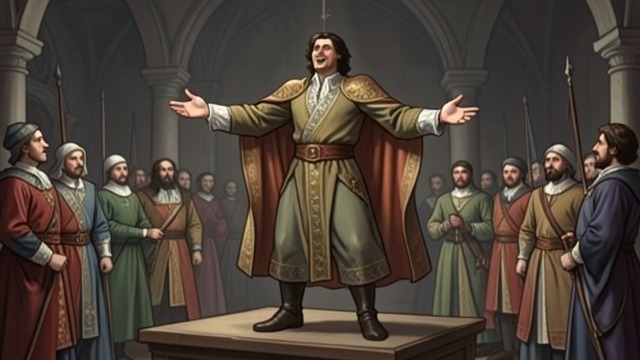 The Prince Performs Promise from "The King's Curse". A Young Prince on Display Virtues Presented Henry displays learning, music, sport, and ambition before Margaret and the royal household.