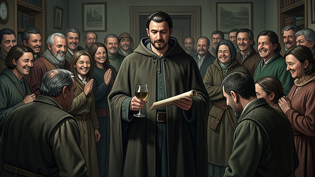 The King Requires Good News from "The King's Curse". Hope Becomes Policy Medical Optimism Henry accepts assurances that Katherine remains pregnant after a miscarriage and celebrates before the facts are clear.