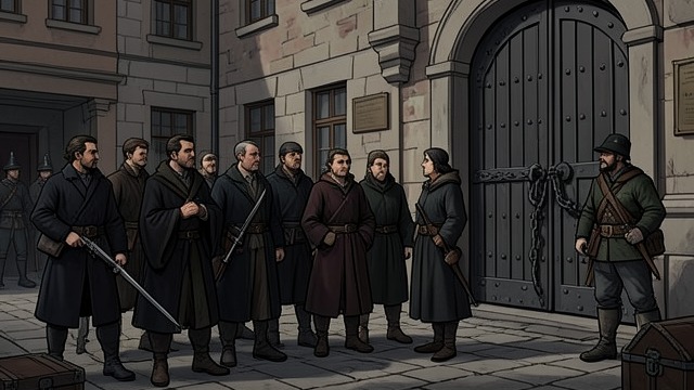 The Settlement Unravels from "The King's Curse". A Peace Reversed Renewed Arrests The crown arrests some former leaders and treats renewed unrest as proof that the original movement was treasonous.