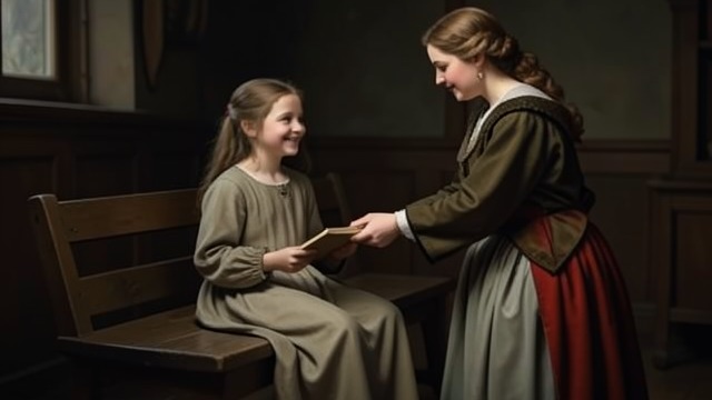 Mary Survives from "The King's Curse". A Daughter’s Life A Living Child Katherine gives birth to Mary, who survives and becomes a bright, capable princess.