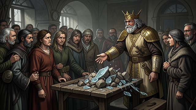 The Final Reversal from "The King's Curse". Promises Dissolve Renewed Suppression The king reopens and then closes religious houses, arrests pilgrimage leaders, and finally destroys the Pole-Courtenay…