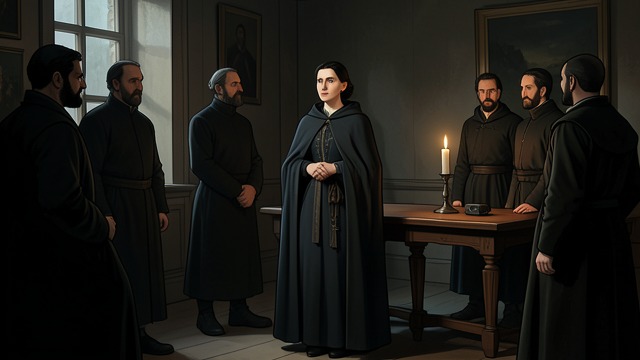 The Curse Spoken in Court from "The King's Curse". Prophecy as Treason Warnings Circulate Elizabeth Barton and others speak of Henry’s line ending without sons.