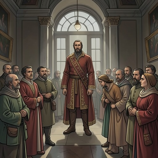 Margaret’s View of Henry’s Reality from "The King's Curse". Margaret watches Henry increasingly insist that his declarations make facts, while the court learns to perform agreement rather than tell the truth.
