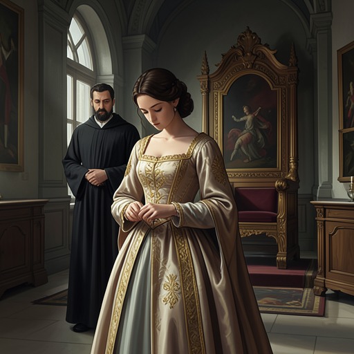 Mary’s Disinheritance and Return from "The King's Curse". This thread traces Princess Mary’s shifting status, her separation from her parents, and her survival through coerced submission and renewed family ties.