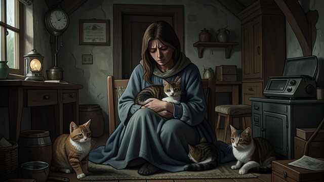 A Lost Kitten from "A Pale View of Hills". The Animal as Refuge Grief in the cottage Mariko says children from the apartments took and killed her favorite kitten, Suji-Chan, after she threw stones at…
