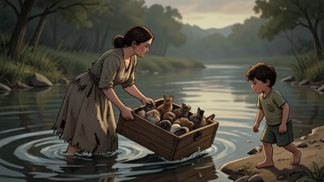Kittens in the Current from "A Pale View of Hills". The Cost of Leaving A final conflict Sachiko refuses to take the kittens, although she previously told Mariko they could keep them.