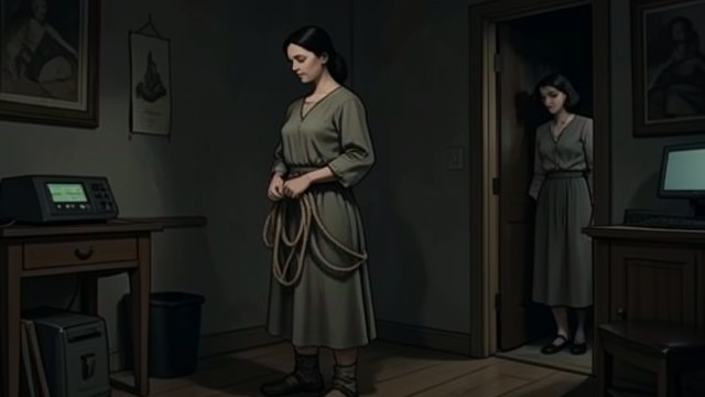 The Rope Returns from "A Pale View of Hills". A Repeated Object A strange detail Etsuko finds a piece of rope tangled around her ankle while searching for Mariko.
