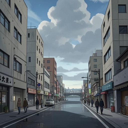 Postwar Recovery and Its Costs from "A Pale View of Hills". Reconstructed streets and changing institutions embody Japan’s movement beyond wartime destruction, while memories and political disputes resist a simple story…