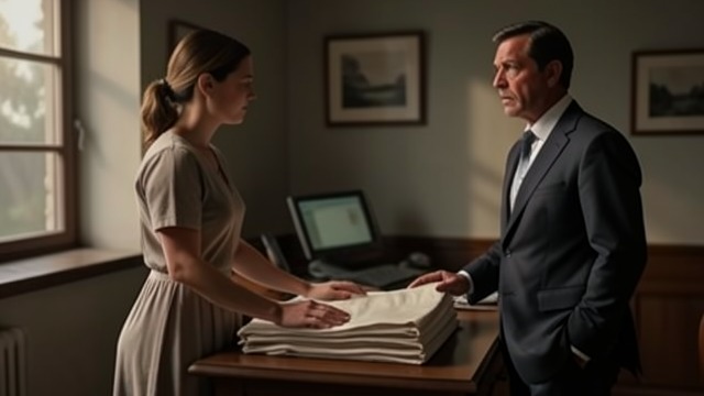 A Helpful Gesture from "Along for the Ride". A Helpful Gesture Finding an error After overhearing conflict at home, Auden checks Heidi's business accounts and identifies a bookkeeping problem.